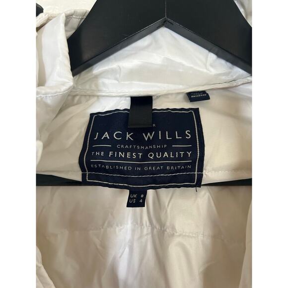 Jack Wills White Jacket - Picture 3 of 4
